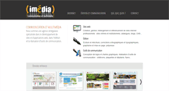 Desktop Screenshot of imedia.sn