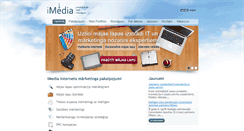 Desktop Screenshot of imedia.lv